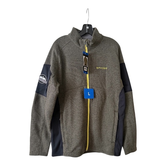 NWT Spyder Full Zip jacket - Men’s Large - Picture 1 of 14